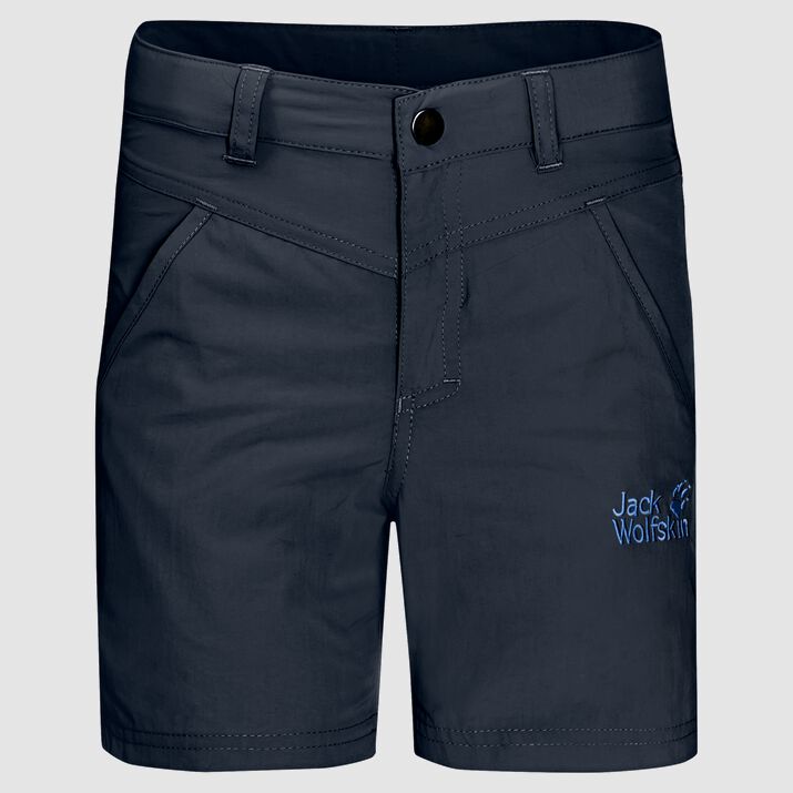 Pantalones Cortos Jack Wolfskin Sun Niños Azules Mexico-3947116